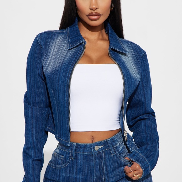 2 Piece Blue Denim Set - Picture 3 of 3